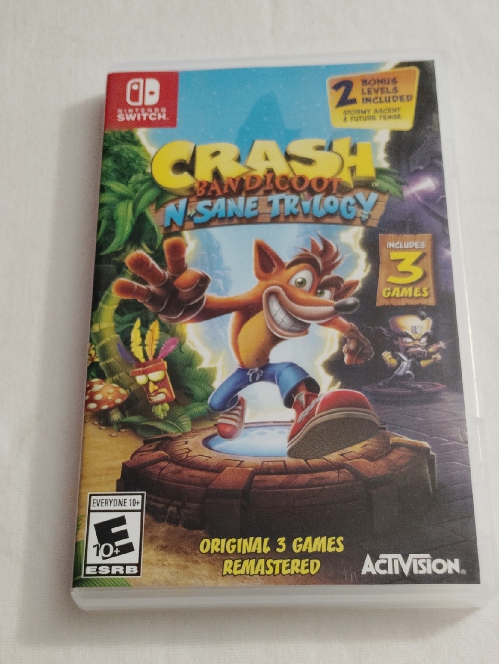 Crash Bandicoot N. Sane Trilogy - Nintendo Switch (Activision) - Colorful Cover